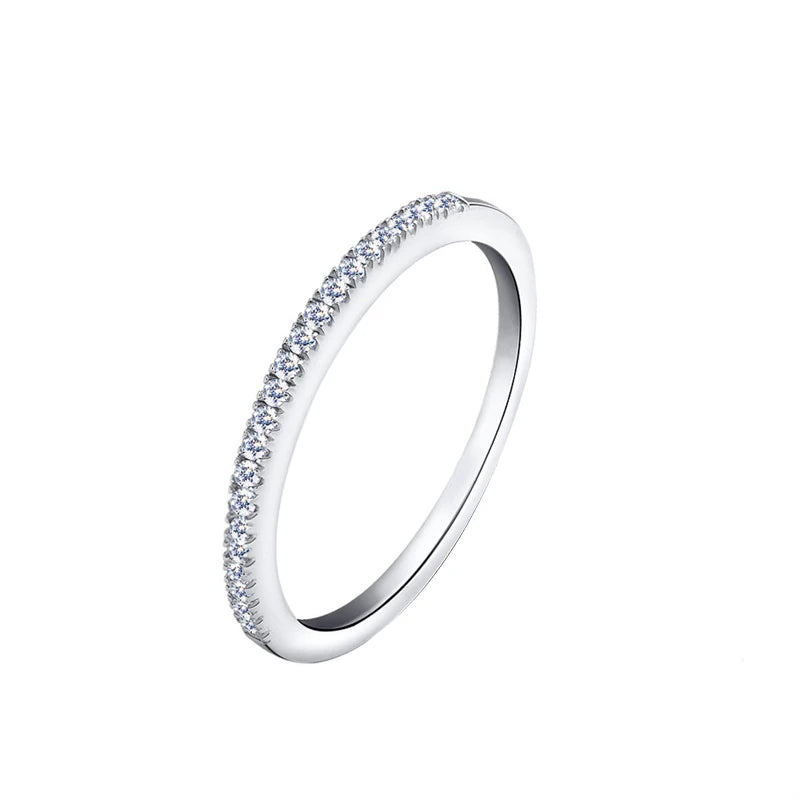 Damenring aus 925er Sterlingsilber mit Zirkonia