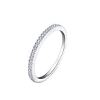 Damenring aus 925er Sterlingsilber mit Zirkonia