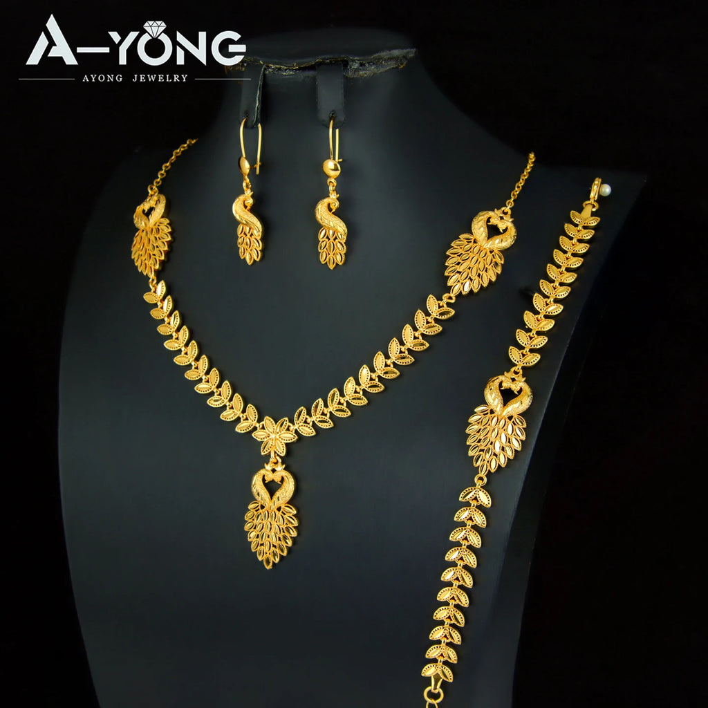 Anatolia Luxe Set – Vintage Schmuckset mit Halskette, Armband & Ohrringen