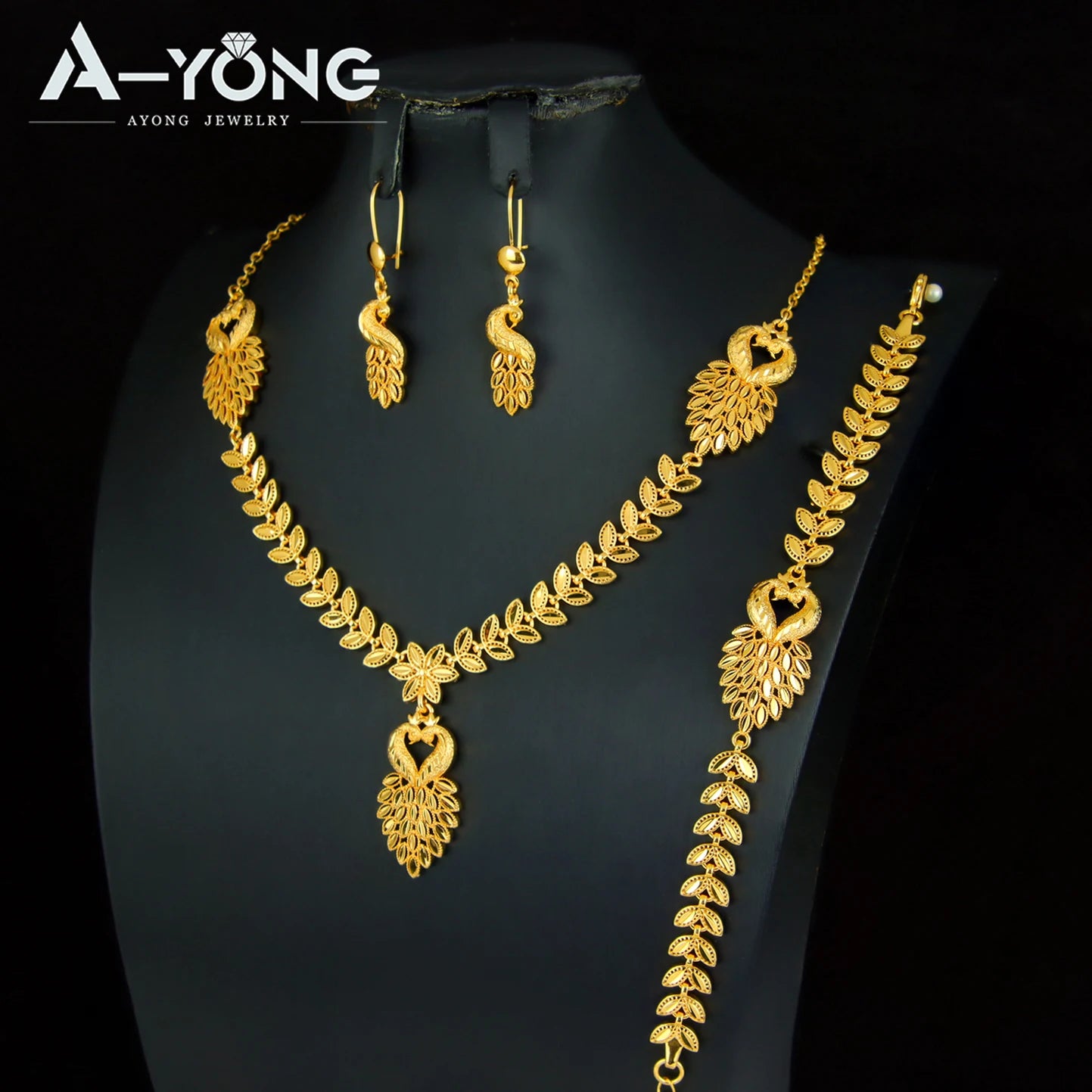 Anatolia Luxe Set – Vintage Schmuckset mit Halskette, Armband & Ohrringen