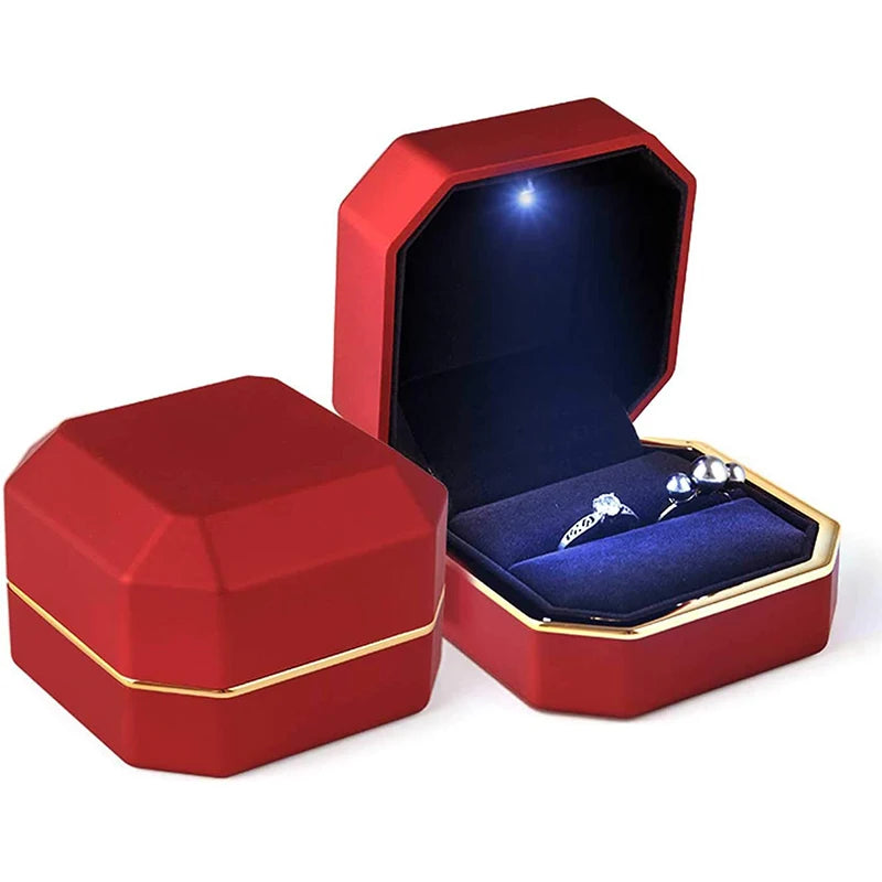 Lumière Luxe Box – Schmuckbox mit LED-Beleuchtung