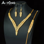 Anatolia Luxe Set – Vintage Schmuckset mit Halskette, Armband & Ohrringen