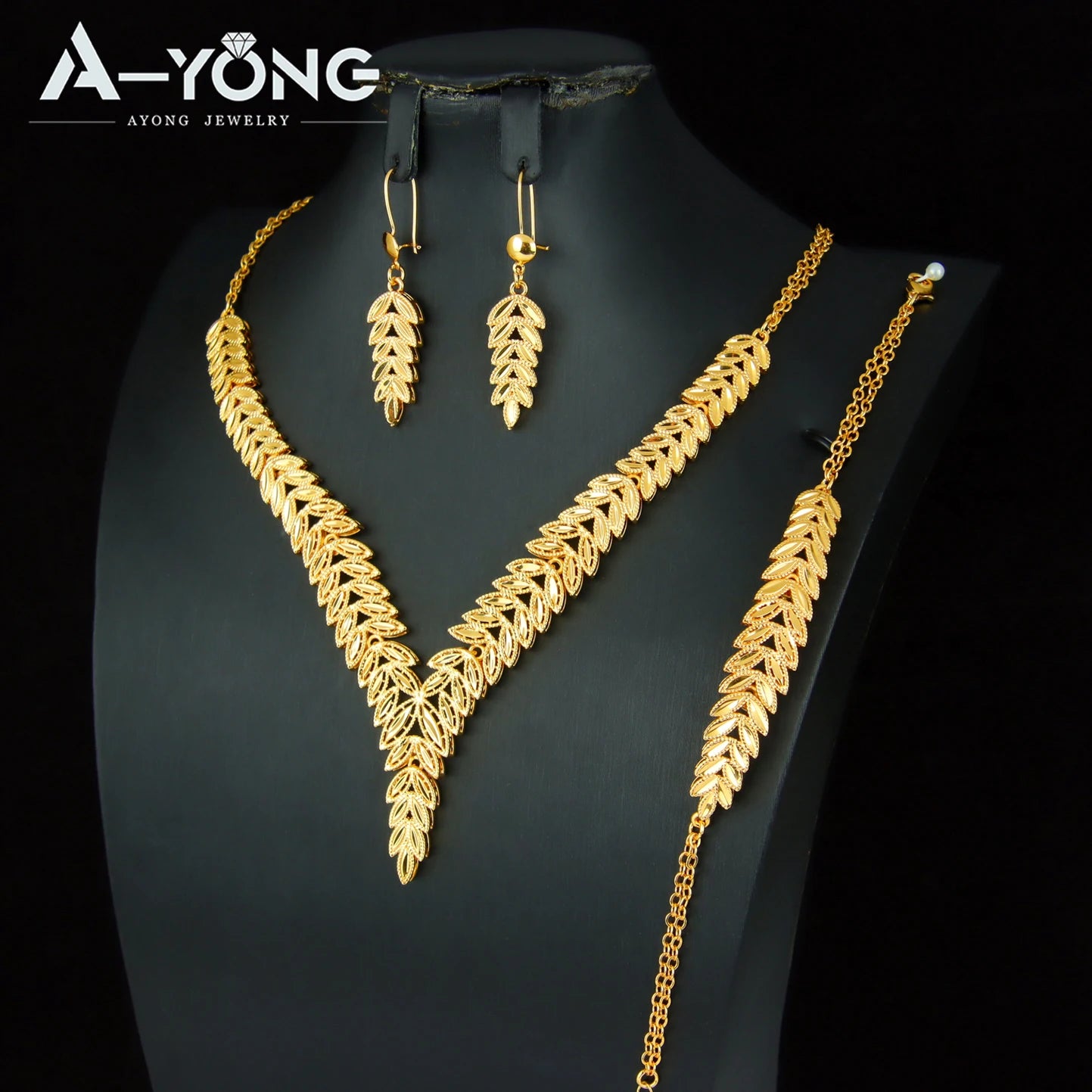 Anatolia Luxe Set – Vintage Schmuckset mit Halskette, Armband & Ohrringen