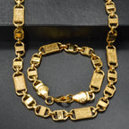 Golden Harmony Set - Stilvolle Kette & Armband