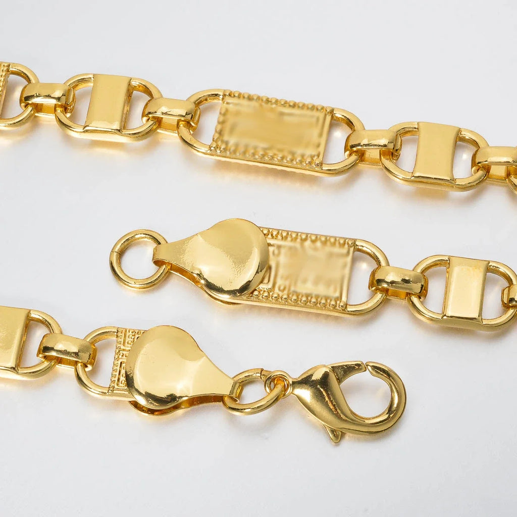 Golden Harmony Set - Stilvolle Kette & Armband
