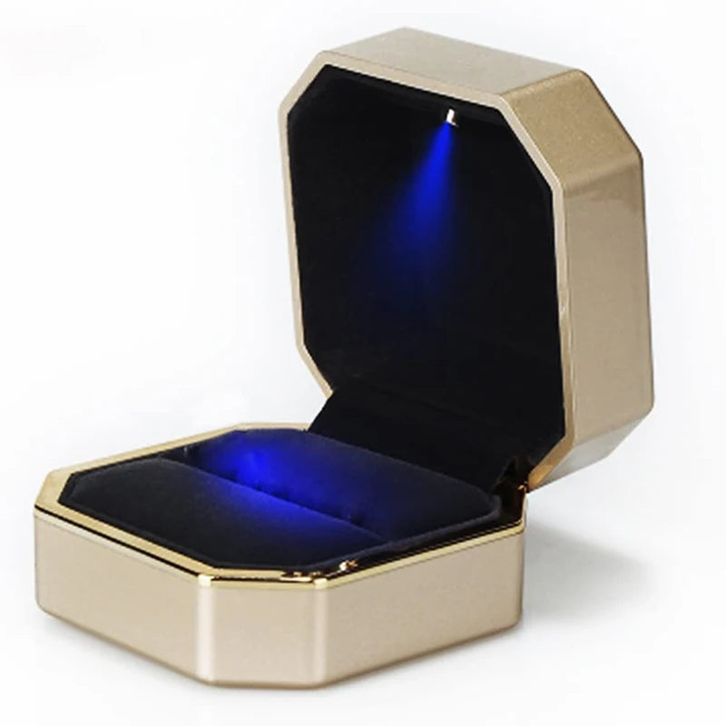 Lumière Luxe Box – Schmuckbox mit LED-Beleuchtung