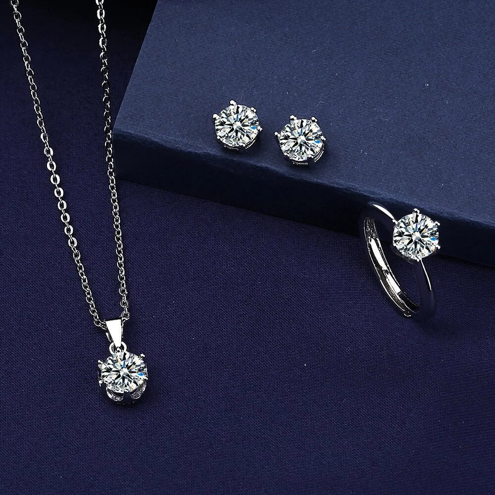 Aurora Silver Set - Zeitlose Schönheit in Sterlingsilber
