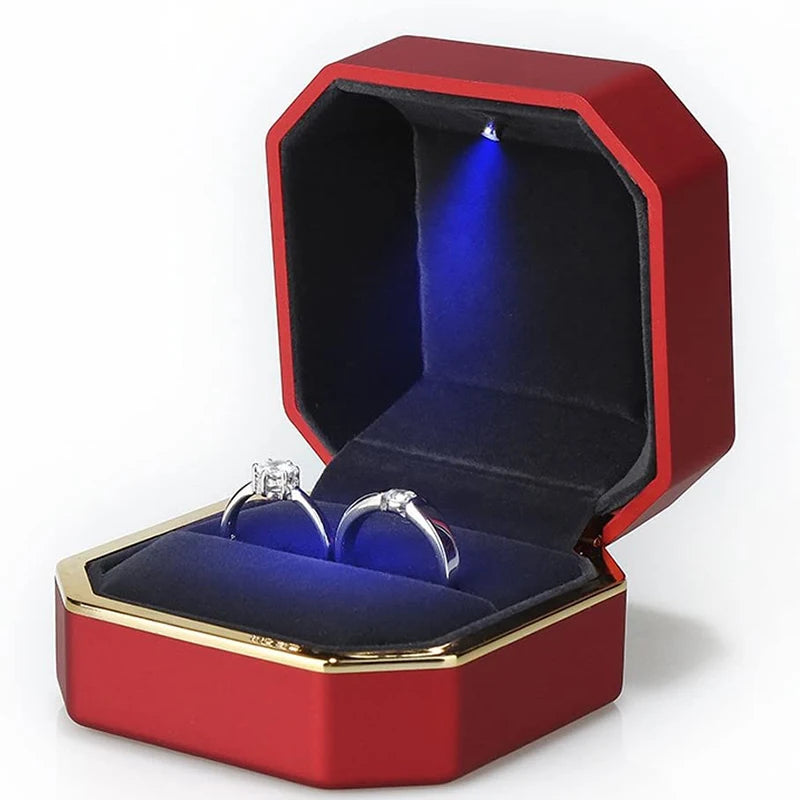 Lumière Luxe Box – Schmuckbox mit LED-Beleuchtung