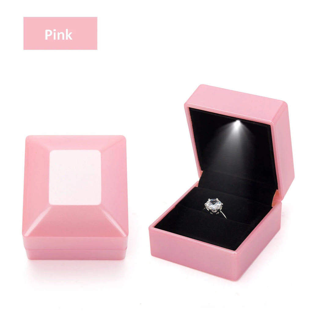 Lumière Luxe Box – Schmuckbox mit LED-Beleuchtung