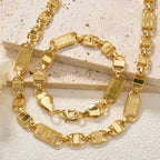 Golden Harmony Set - Stilvolle Kette & Armband