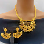 Maharani Royale Set - Halskette & Ohrringe in königlicher Eleganz
