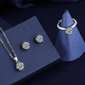 Aurora Silver Set - Timeless Beauty in Sterling Silver