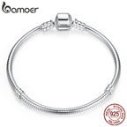 Damenarmband aus 925er Sterlingsilber, Schlangenketten-Design