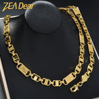 Golden Harmony Set - Stilvolle Kette & Armband