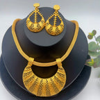 Maharani Royale Set - Halskette & Ohrringe in königlicher Eleganz