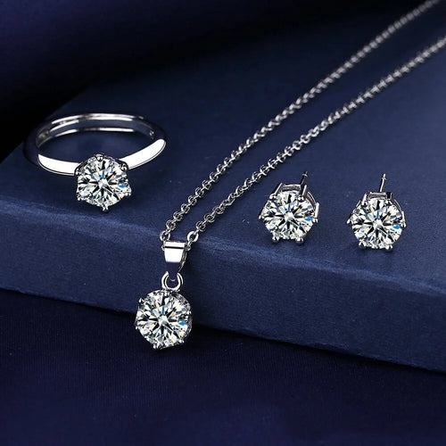 Aurora Silver Set - Zeitlose Schönheit in Sterlingsilber