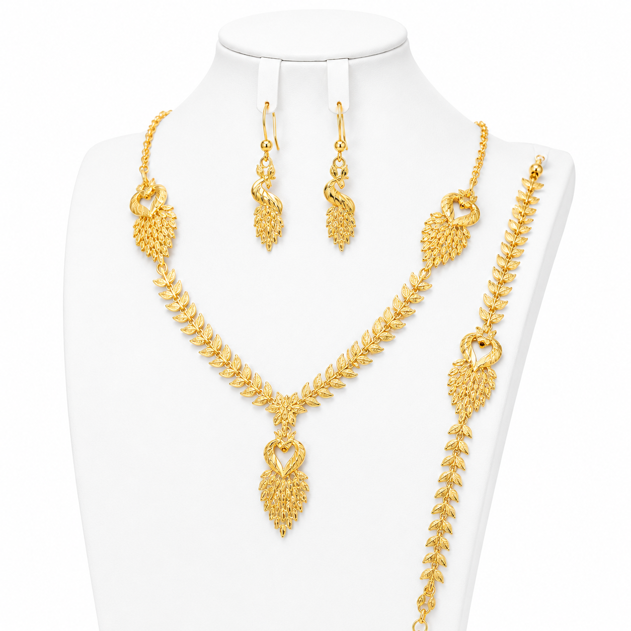 Anatolia Luxe Set – Vintage Schmuckset mit Halskette, Armband & Ohrringen