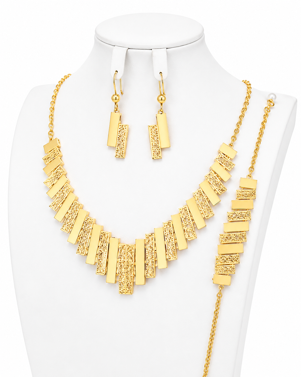 Anatolia Luxe Set – Vintage Schmuckset mit Halskette, Armband & Ohrringen
