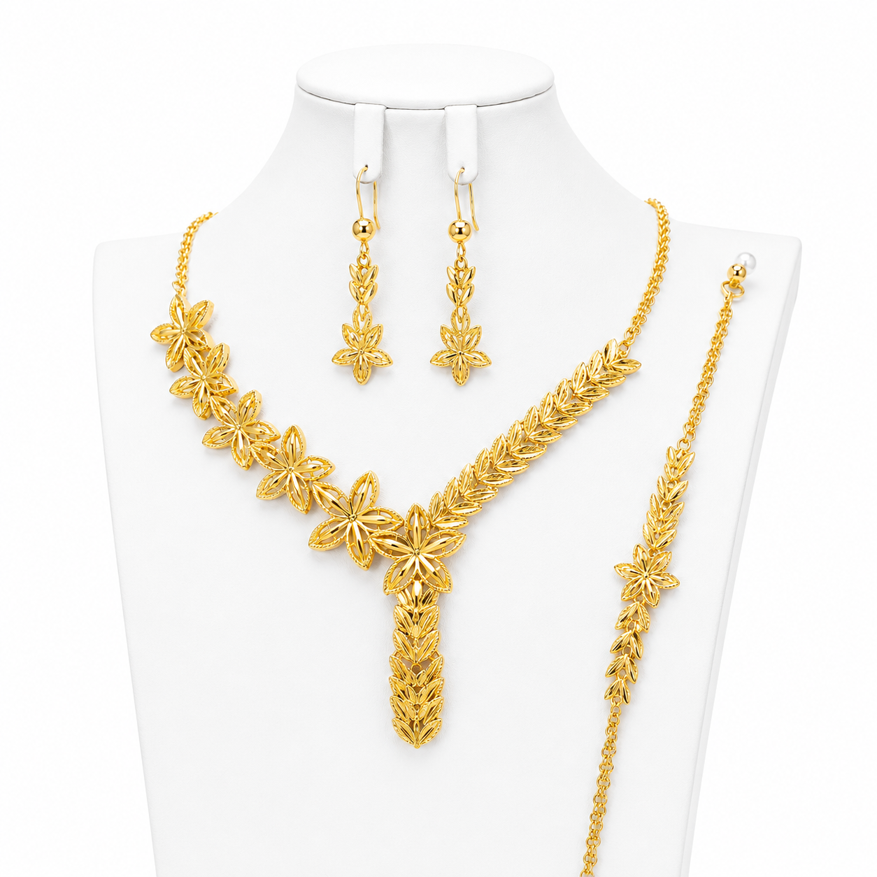Anatolia Luxe Set – Vintage Schmuckset mit Halskette, Armband & Ohrringen